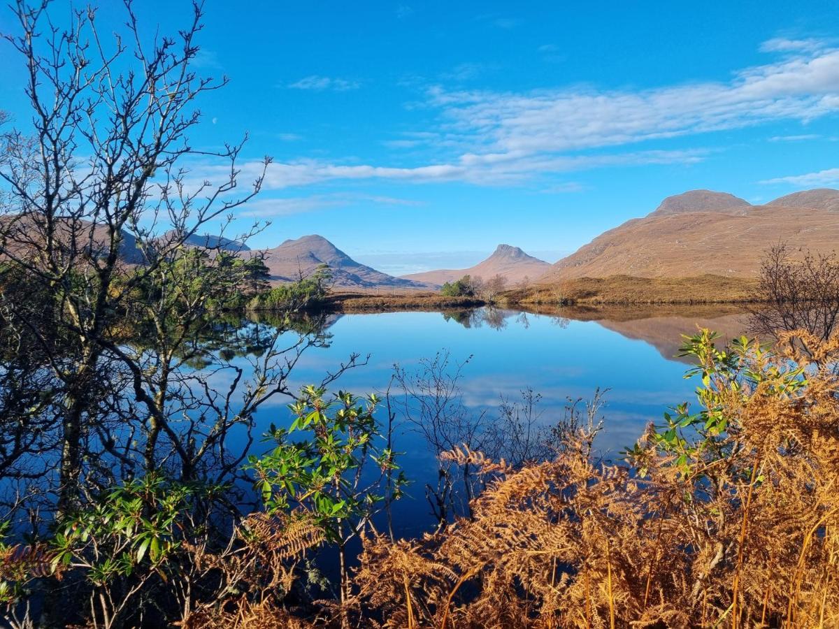 Pollan-Na Clach Cabin Lairg Esterno foto